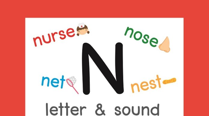 Letter N sound