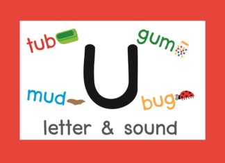 Letter U sound (short U sound)