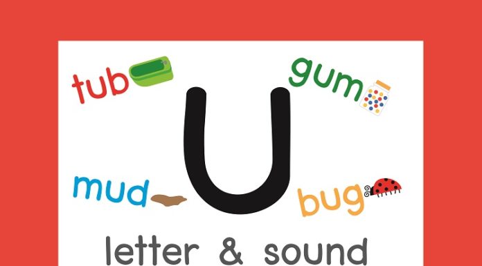 Letter U sound (short U sound)