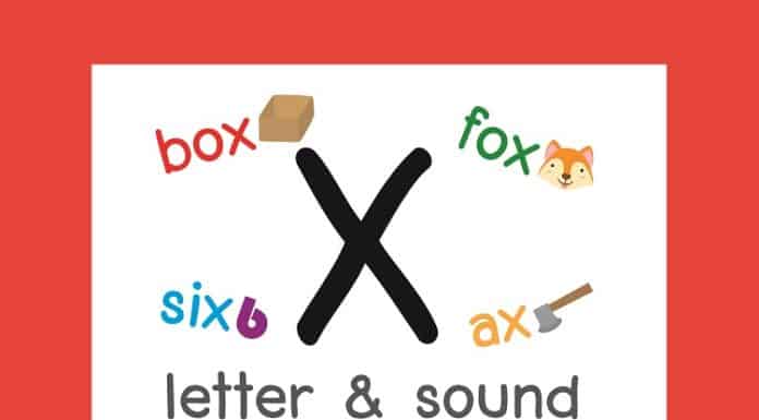 Letter X sound