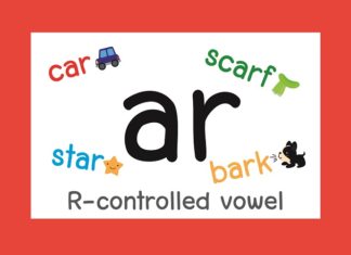 R-controlled vowel “ar”